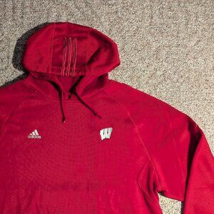Vintage Adidas University of Wisconsin Badgers Hoodie